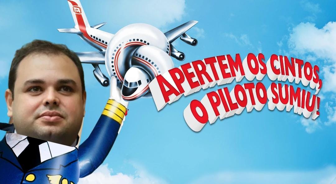 Apertem os cintos que o piloto sumiu! Governador interino viajou em jato do estado