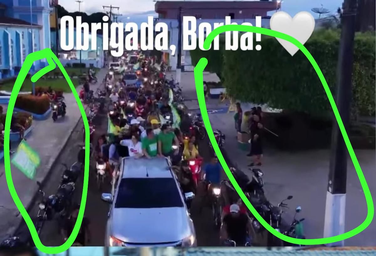 Maria do Carmo tenta esconder o fiasco do interior