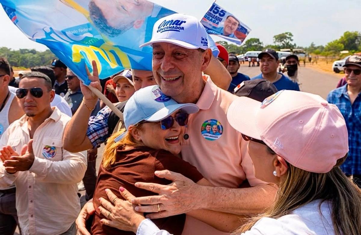 Omar cresce 2,4 pontos em nova pesquisa e amplia vantagem na disputa pelo Governo do Amazonas